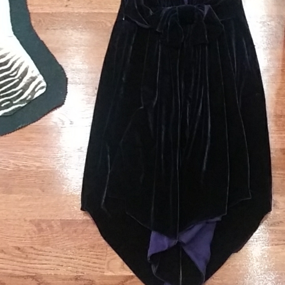 Jean Paul Gaultier purple velvet runway dress - Picture 6 of 8